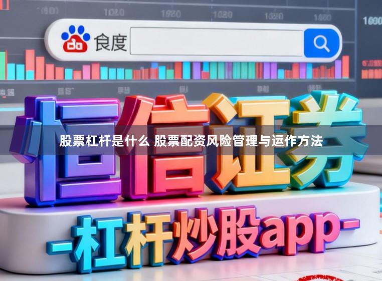 股票杠杆是什么 股票配资风险管理与运作方法